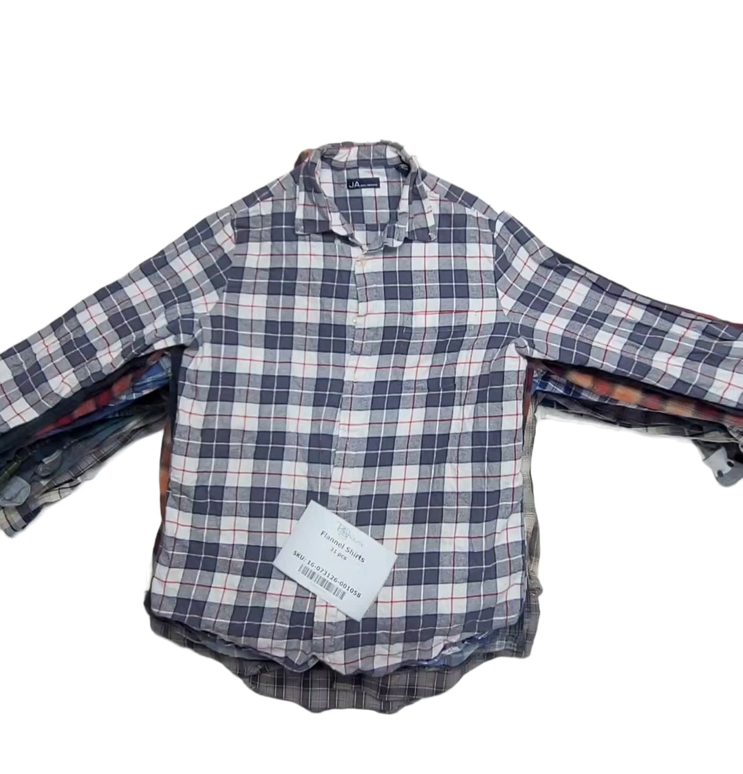 Flannel Shirts 31 pcs