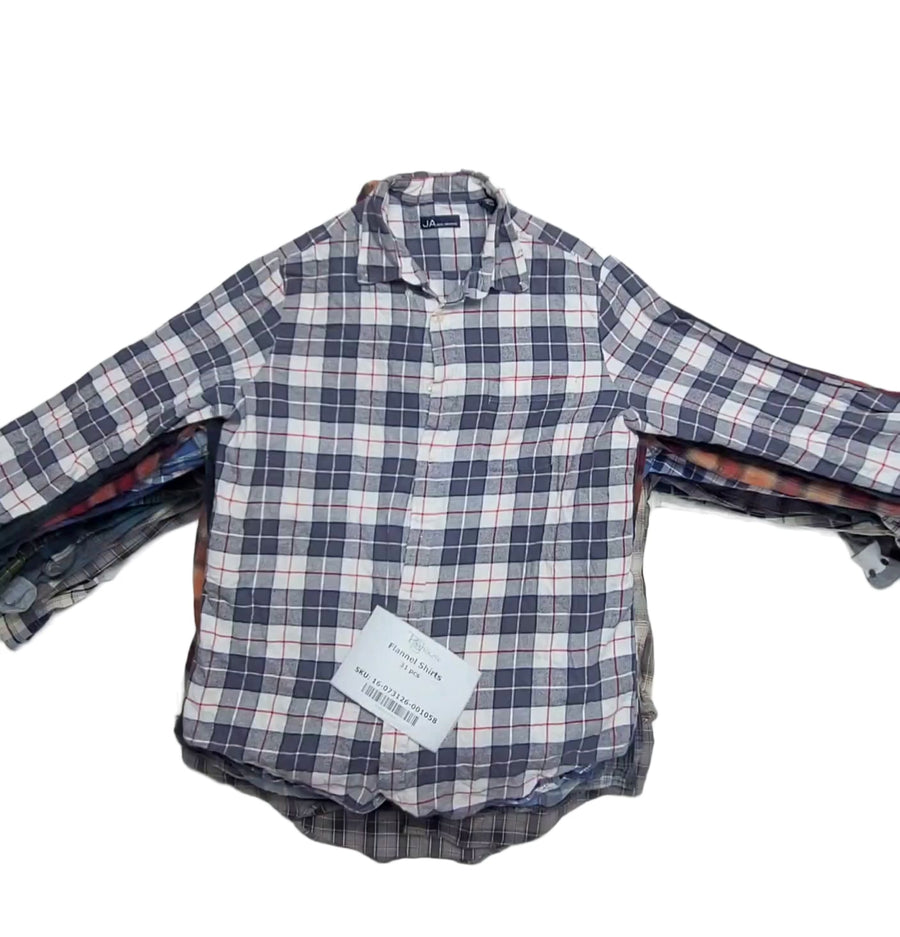 Flannel Shirts 31 pcs