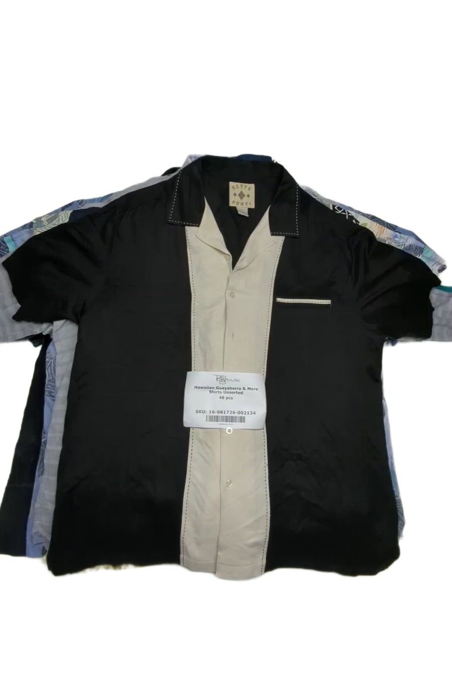Hawaiian Guayaberra & More Shirts Unsorted 48 pcs
