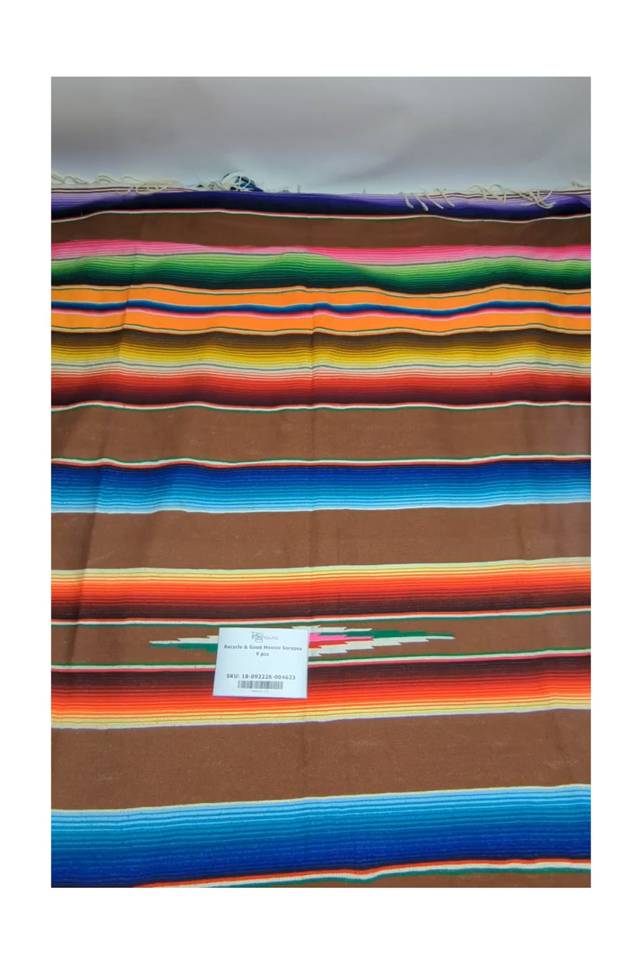 Recycle & Good Mexico Serapes 9 pcs