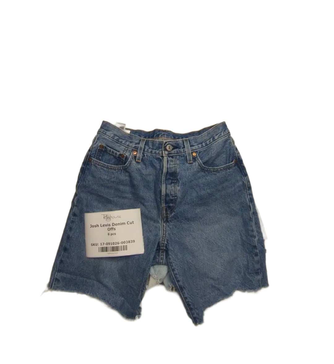 Josh Levis Denim Cut Offs 8 pcs