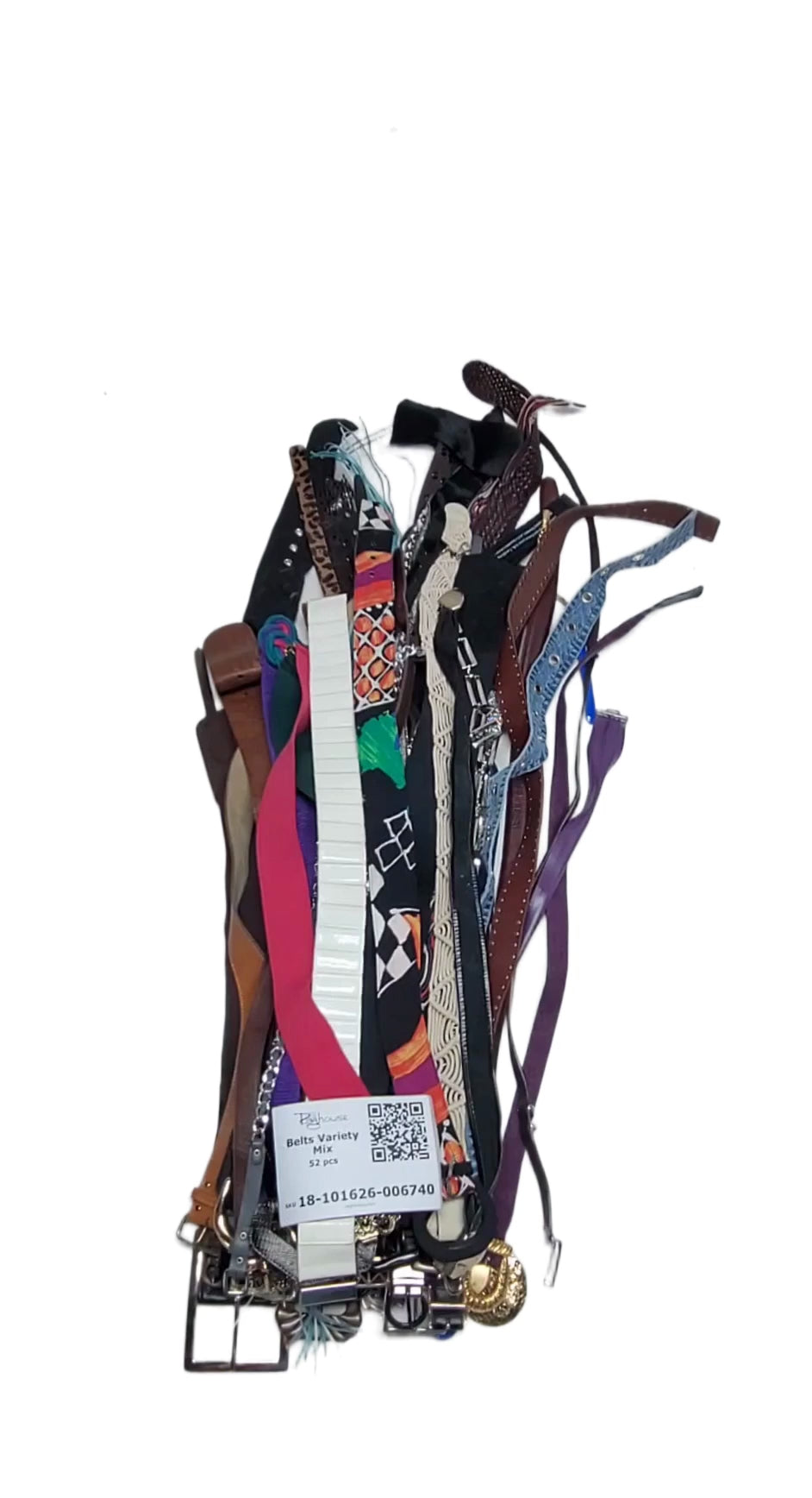 Belts Variety Mix 52 pcs