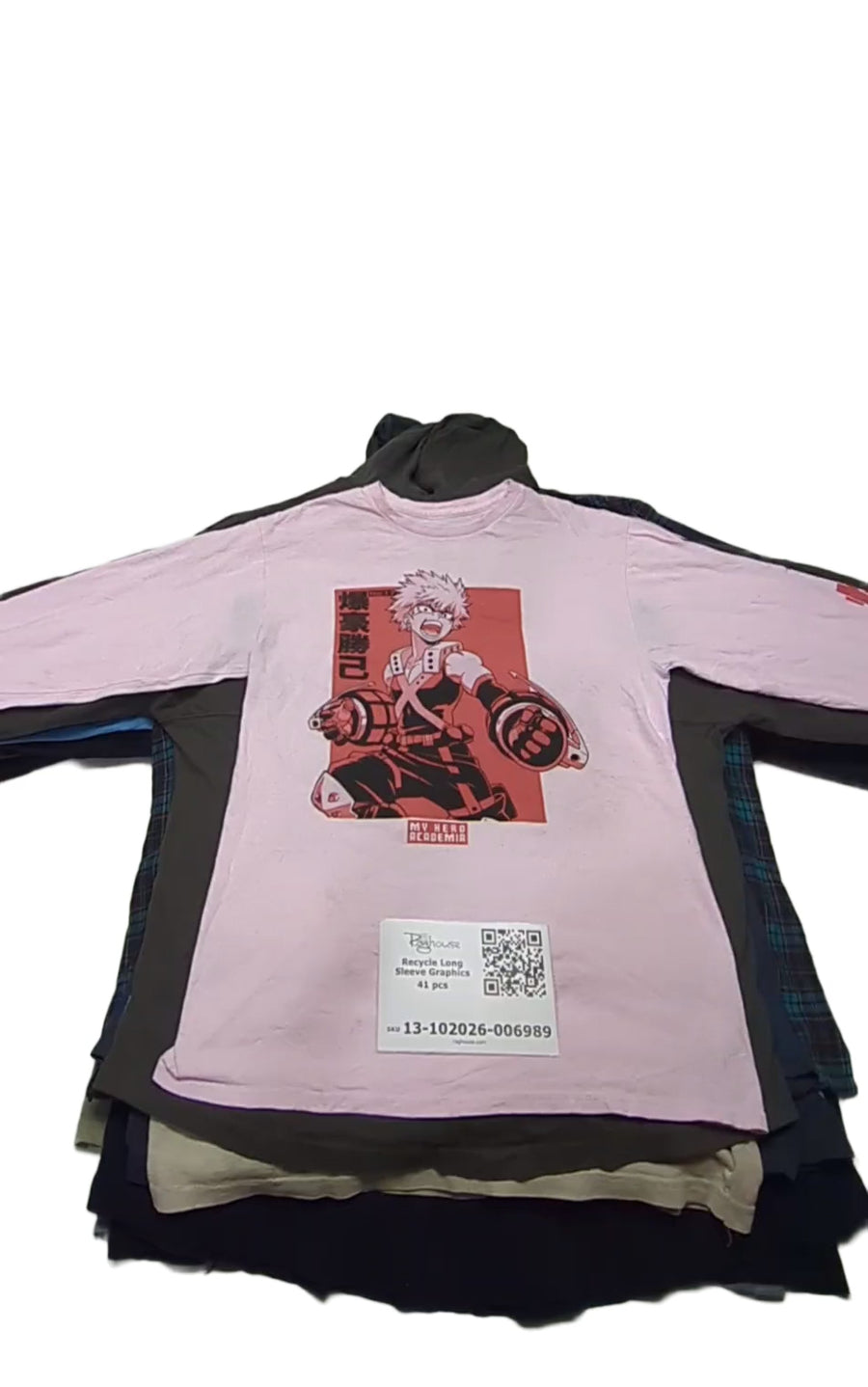 Recycle Long Sleeve Graphics 41 pcs