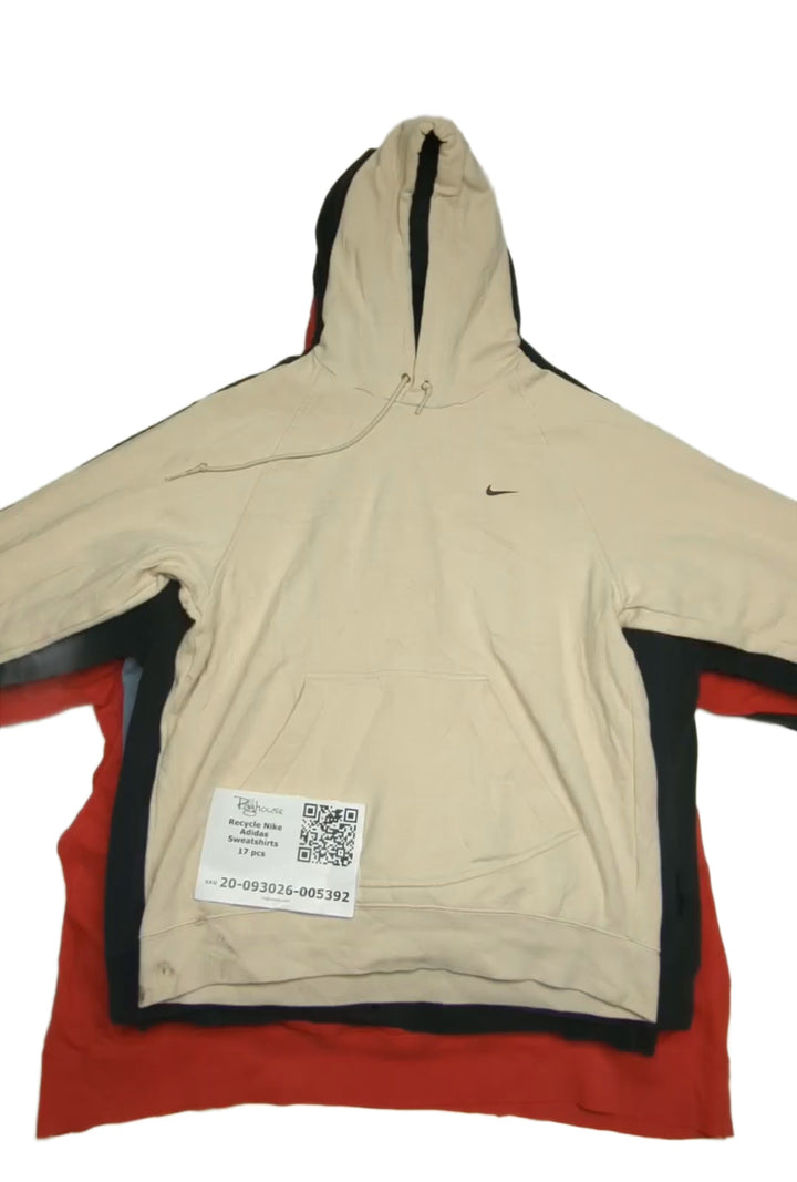 Recycle Nike Adidas Sweatshirts 17 pcs