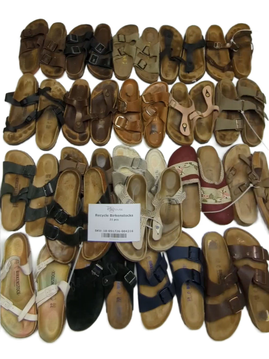 Recycle Birkenstock 21 pcs