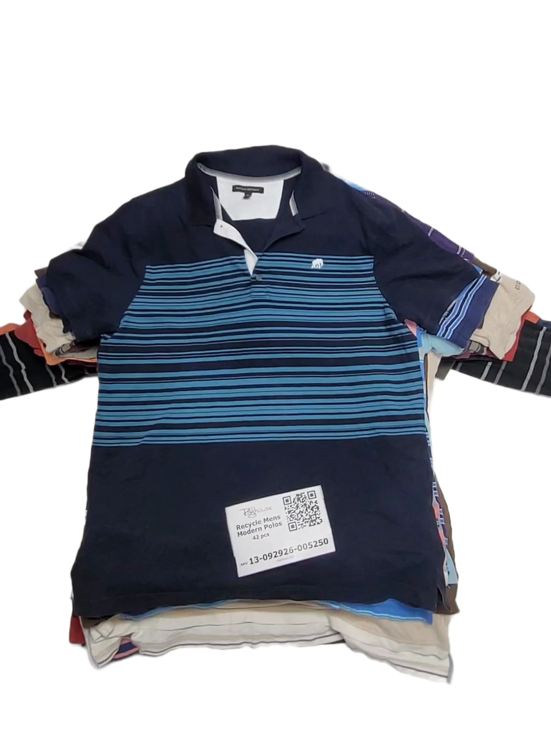 Recycle Mens Modern Polos 42 pcs