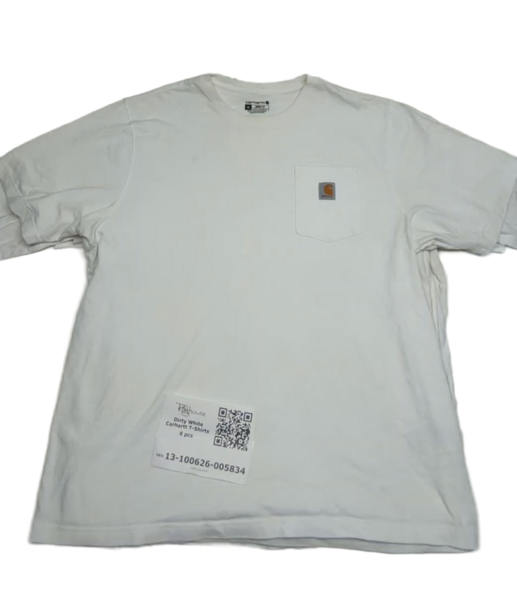 Dirty White Carhartt T-Shirts 8 pcs