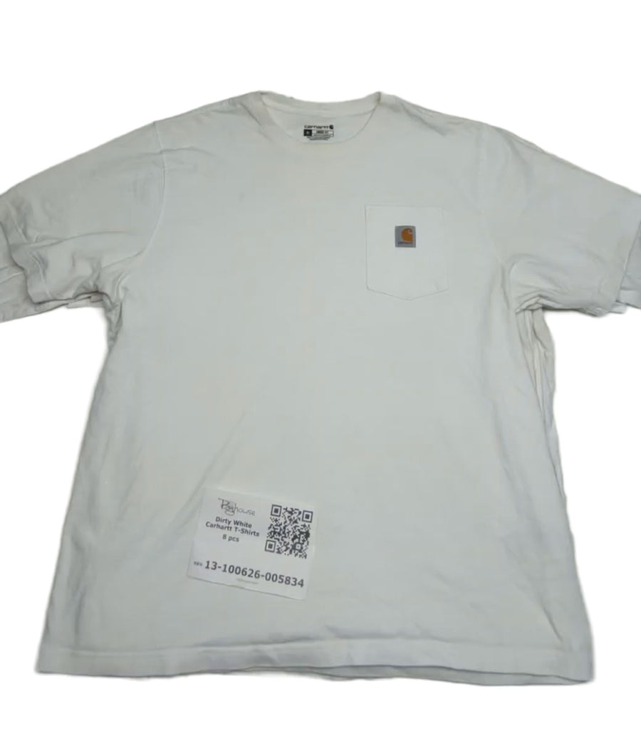 Dirty White Carhartt T-Shirts 8 pcs