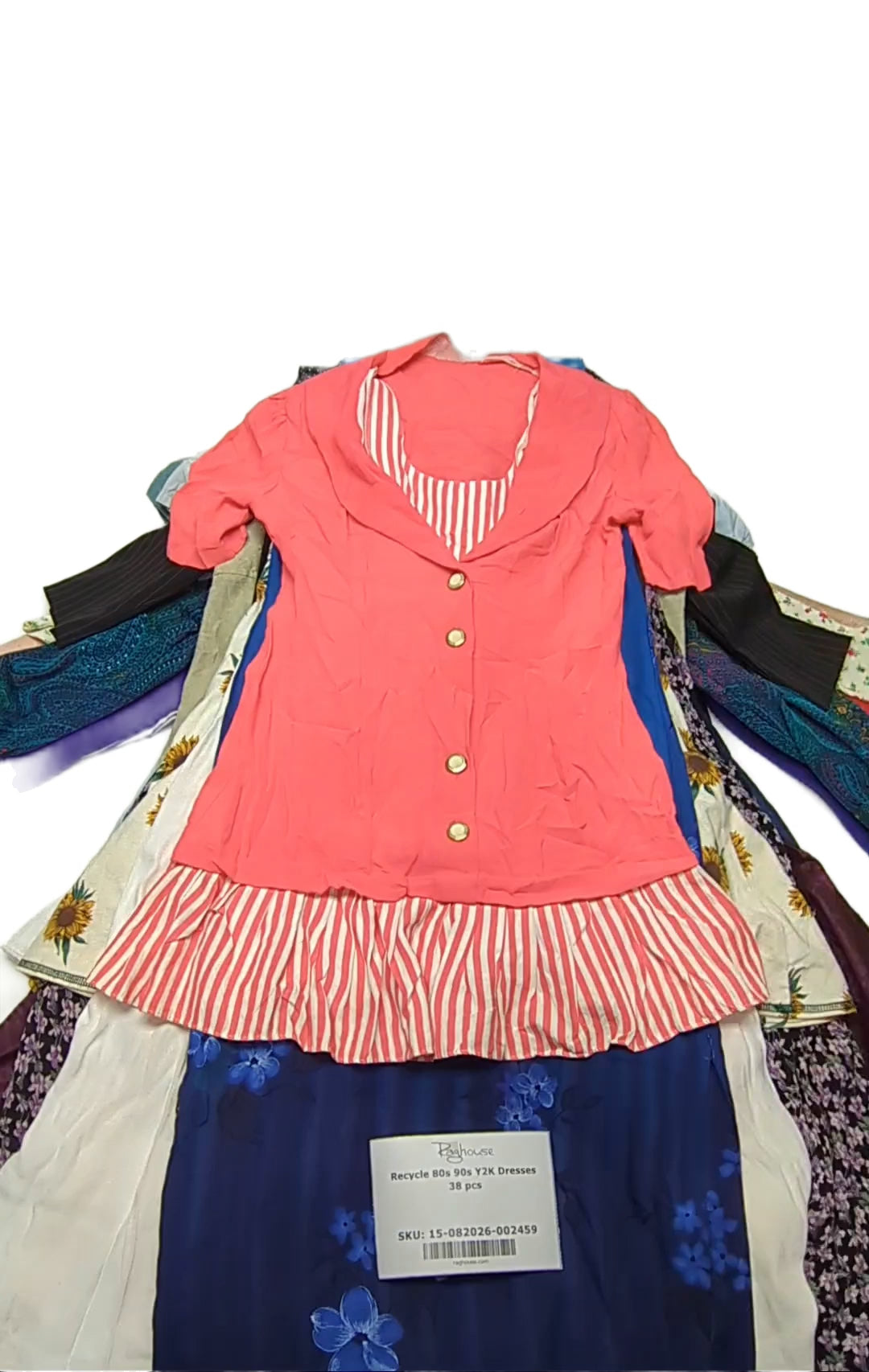 Recycle 80s 90s Y2K Dresses 38 pcs