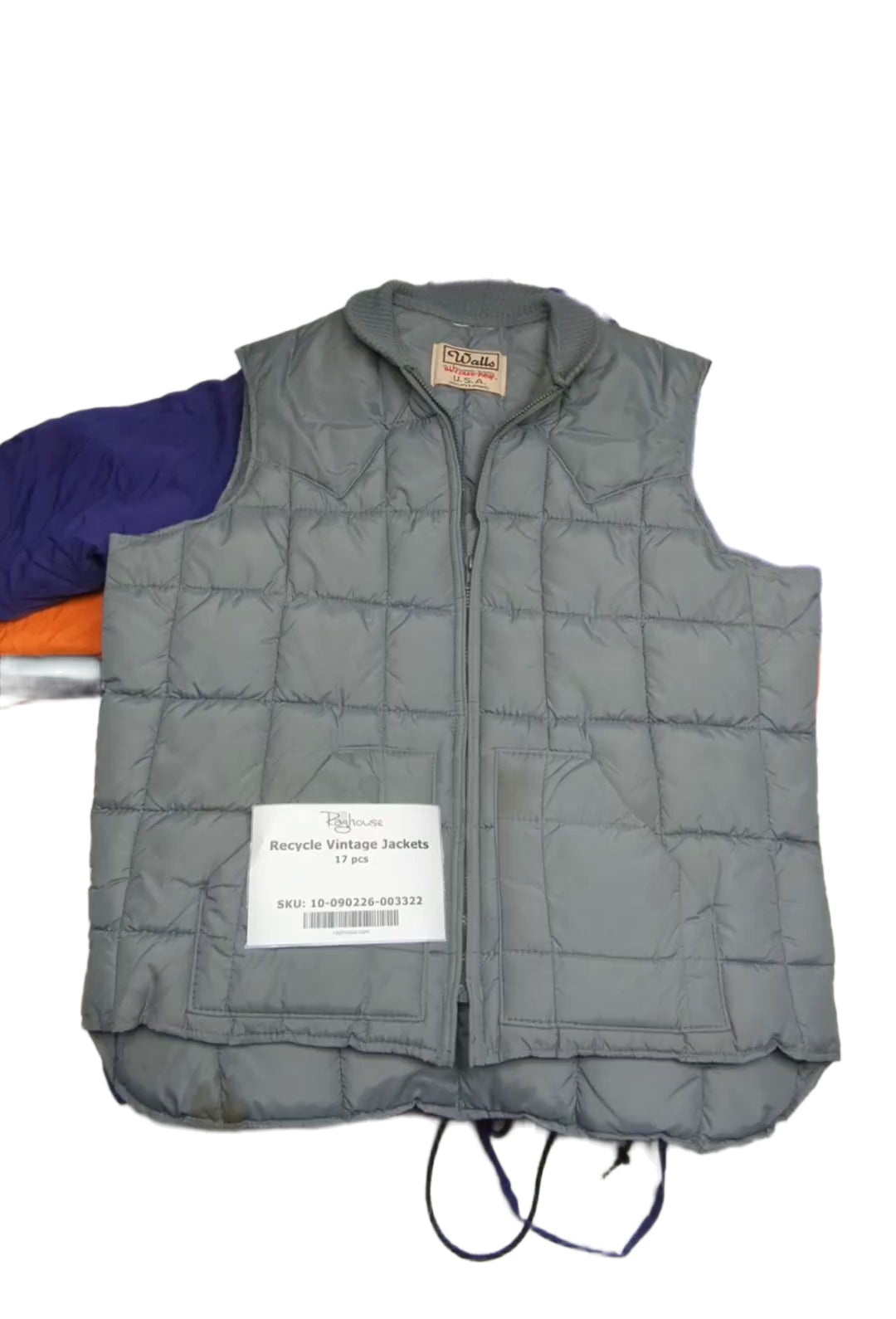 Recycle Vintage Jackets 17 pcs