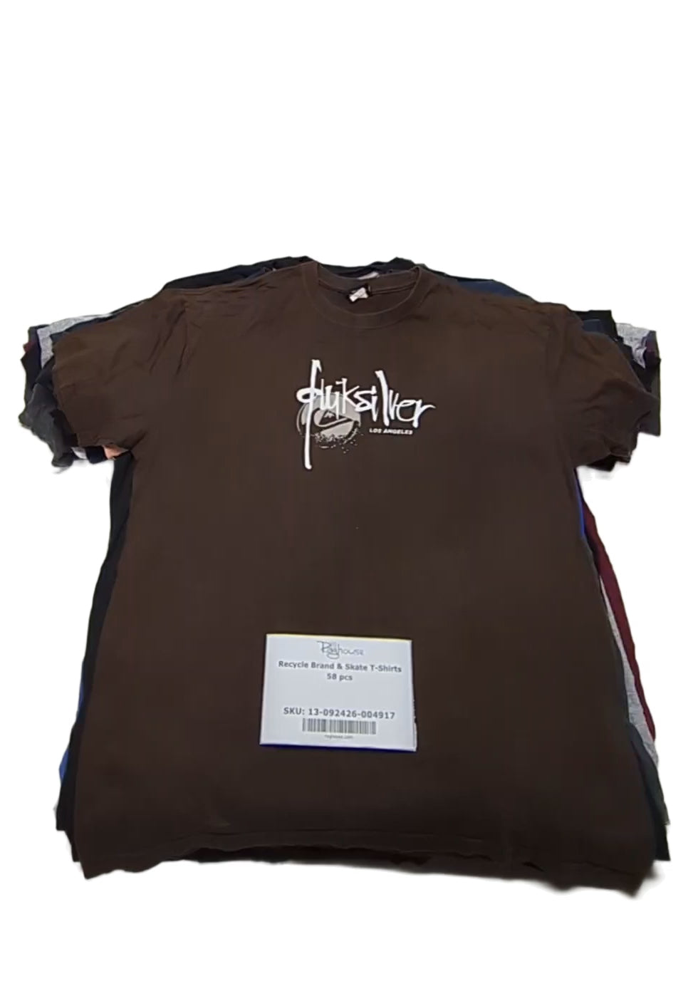 Recycle Brand & Skate T-Shirts 58 pcs