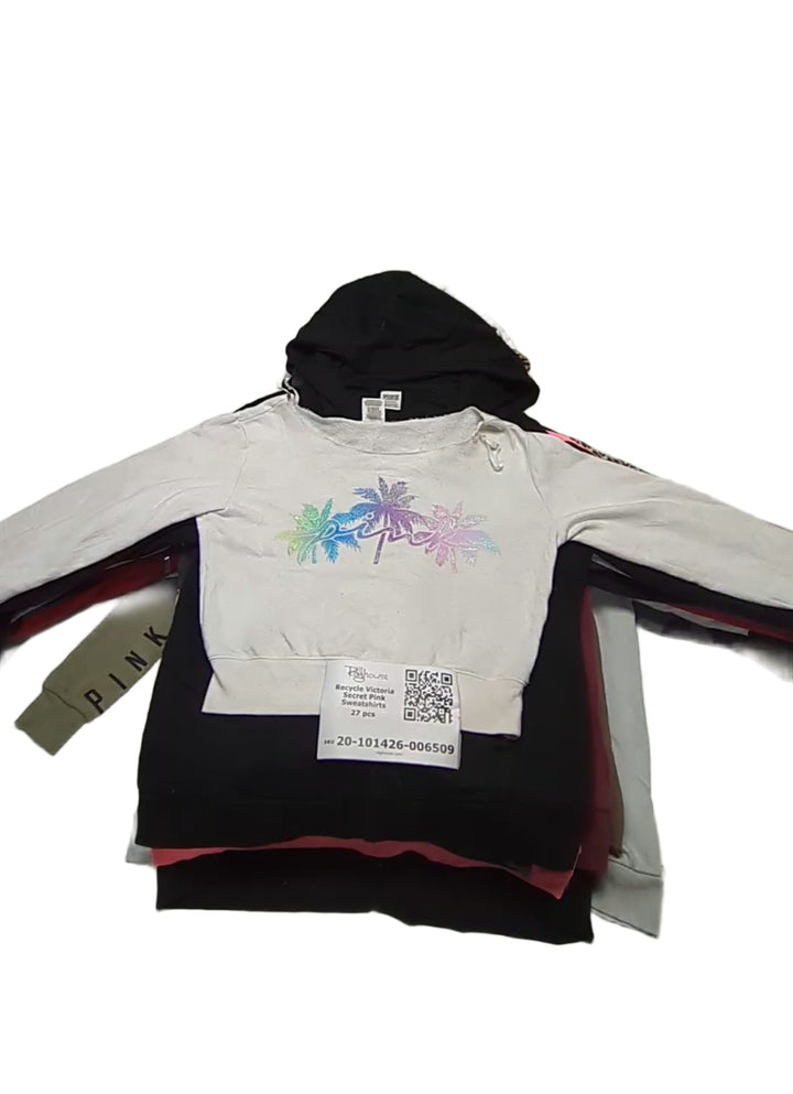 Recycle Victoria Secret Pink Sweatshirts 27 pcs