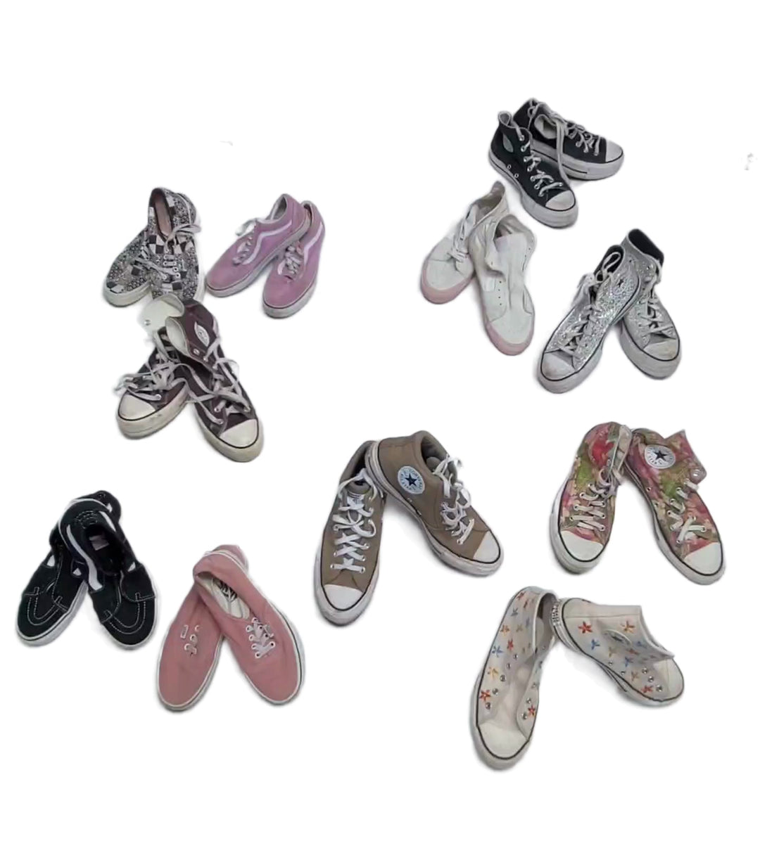 Recycle Converse & Vans 11 pcs
