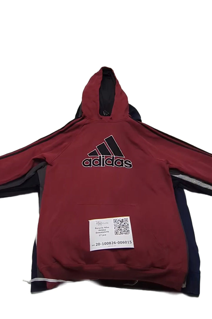 Recycle Nike Adidas Sweatshirts 17 pcs