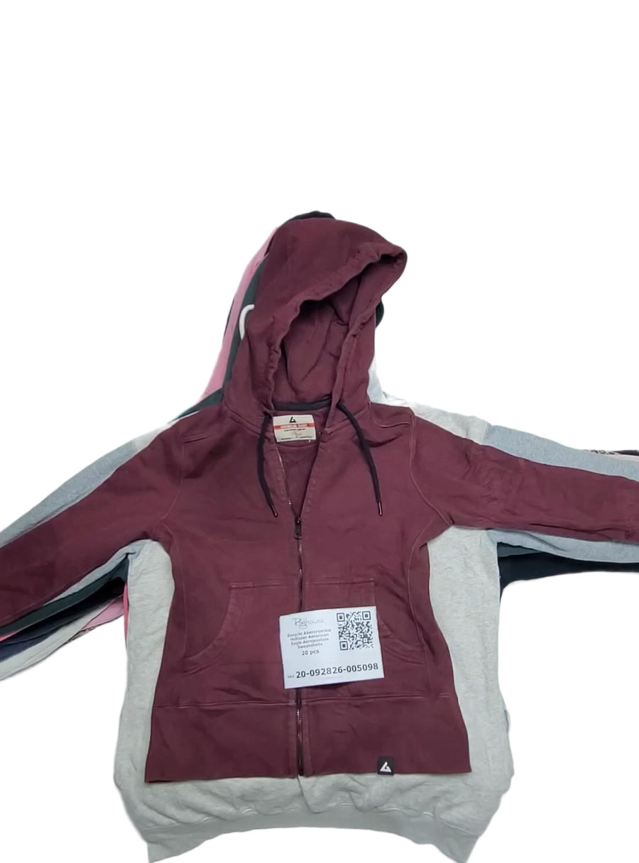 Recycle Abercrombie Hollister American Eagle Aeropostale Sweatshirts 20 pcs