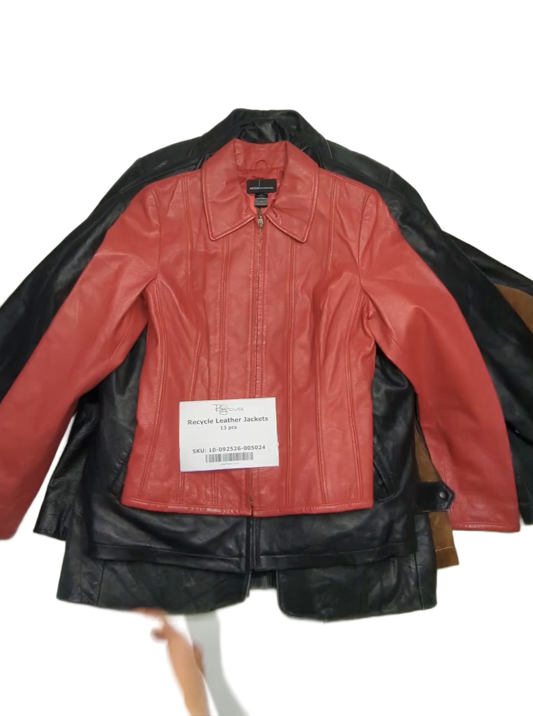 Recycle Leather Jackets 13 pcs
