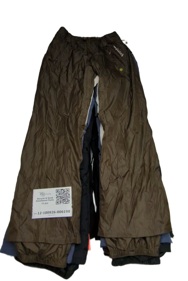 Recycle & Good Snowboard Pants 14 pcs