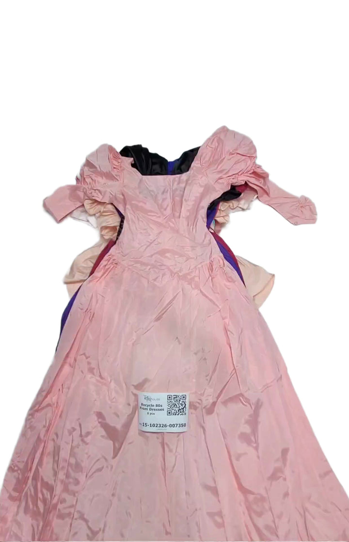 Recycle 80s Prom Dresses 8 pcs
