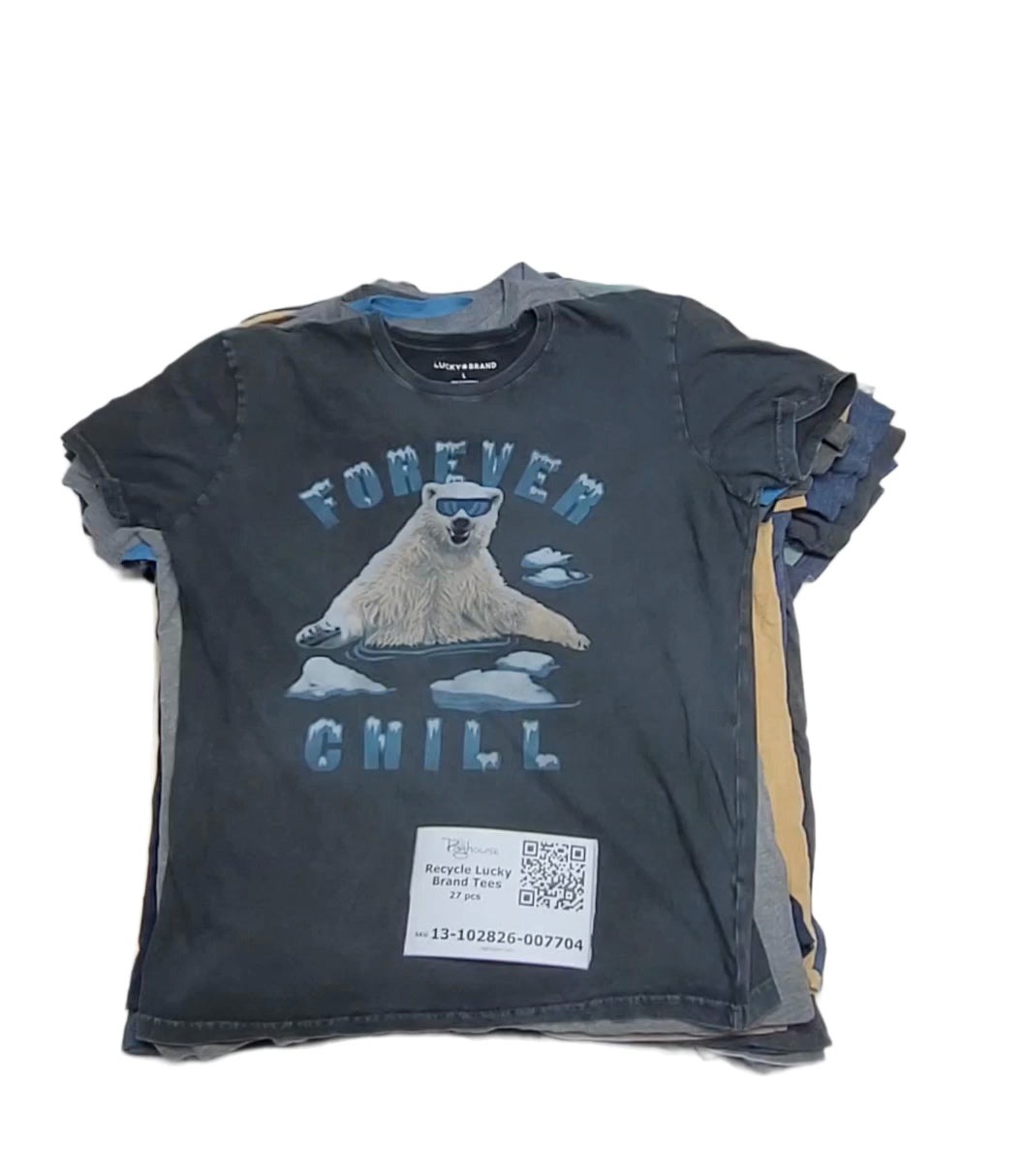Recycle Lucky Brand Tees 27 pcs