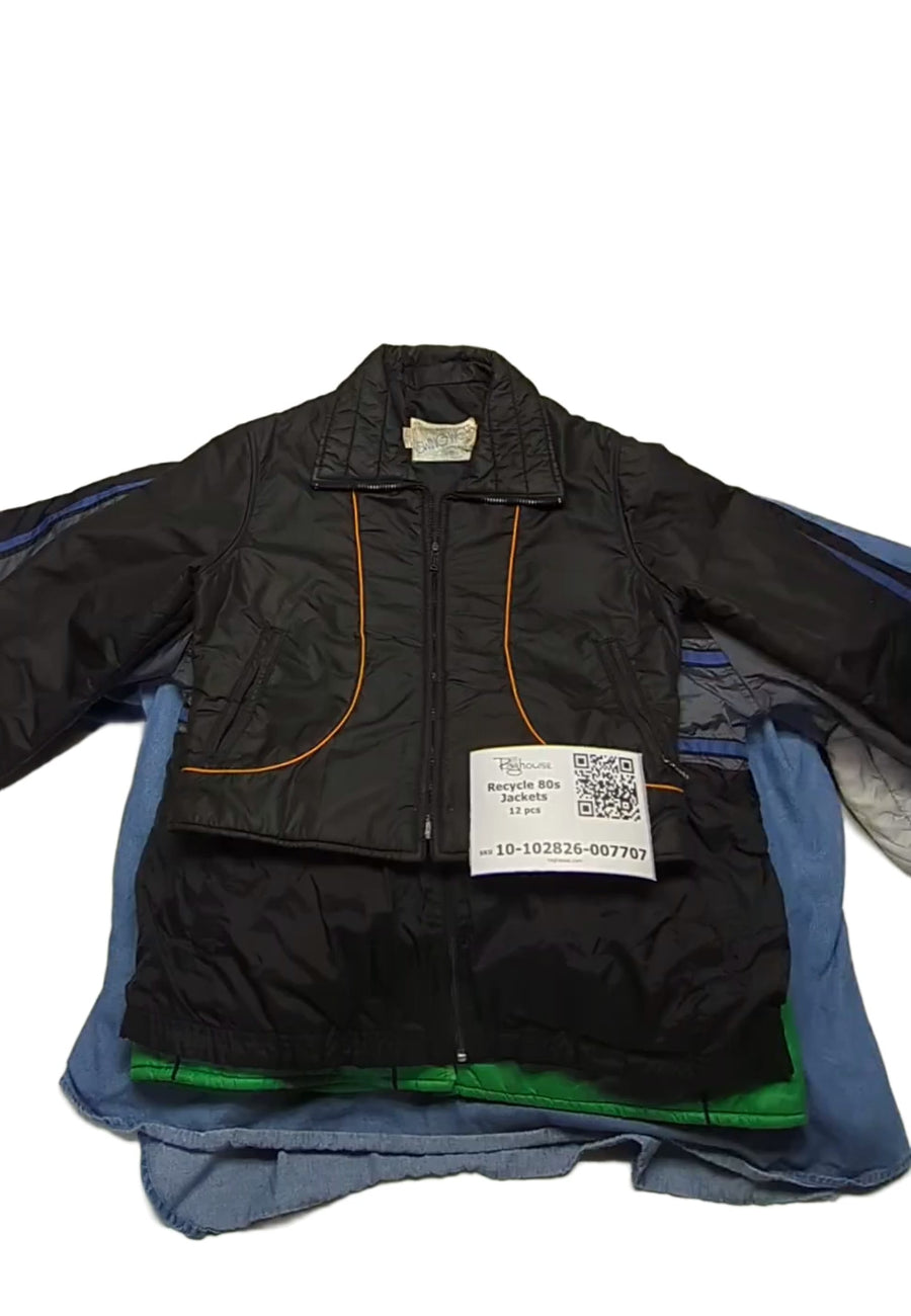 Recycle 80s Jackets 12 pcs