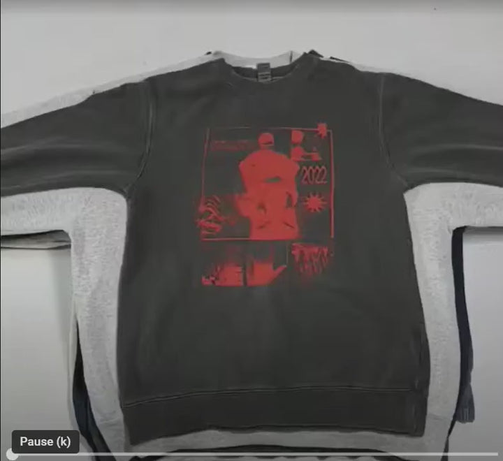 Recycle Graphic Sweatshirts 22 pcs