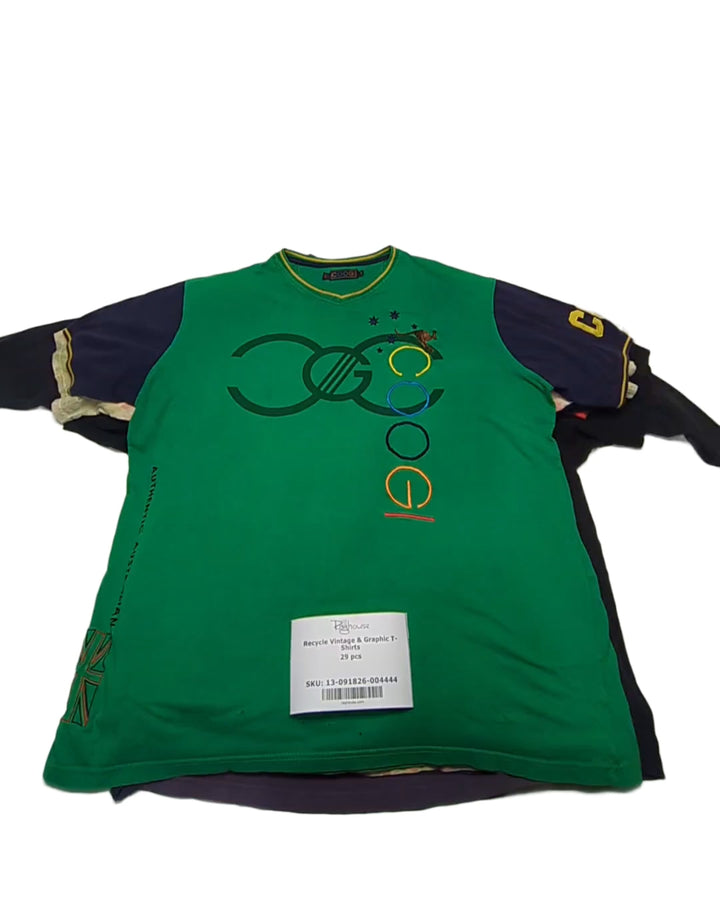 Recycle Vintage & Graphic T-Shirts 29 pcs