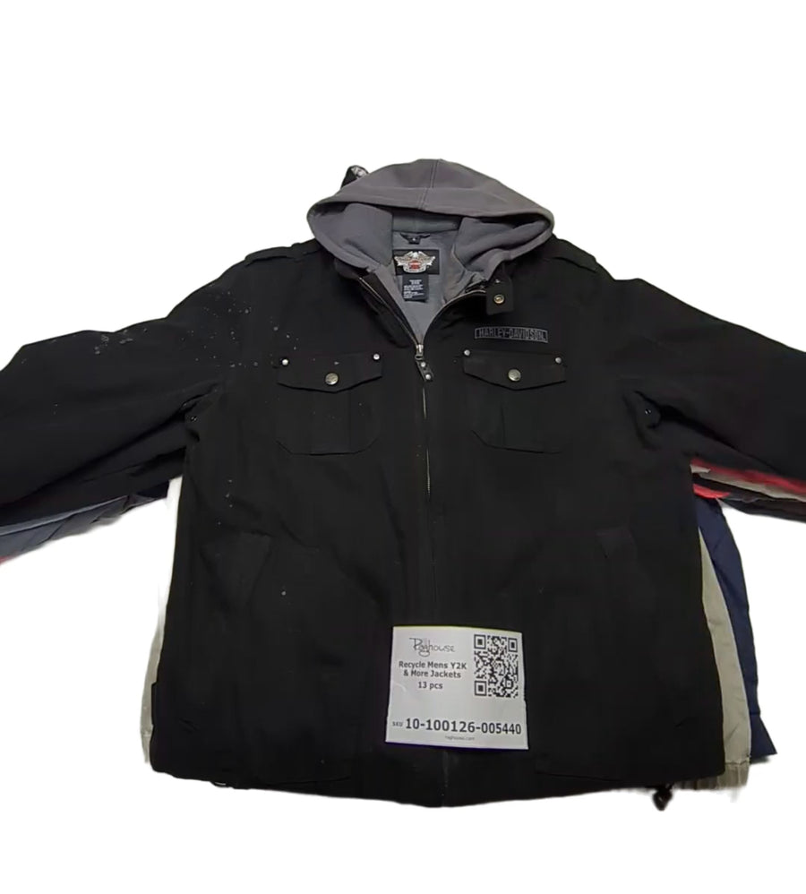 Recycle Mens Y2K & More Jackets 13 pcs