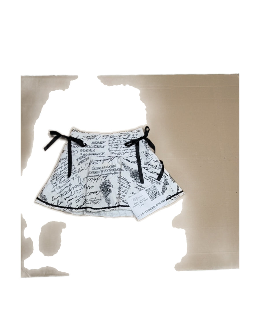 Body Central Graffiti Mini Skirt 1 pcs