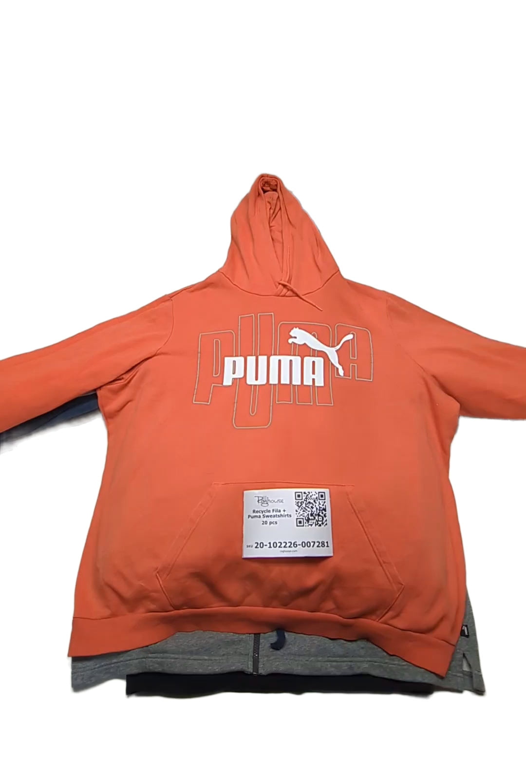 Recycle Fila + Puma Sweatshirts 20 pcs