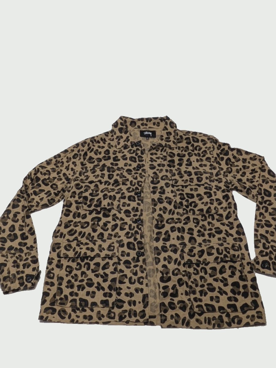 Stussy Animal Linen Jacket M 1 pc