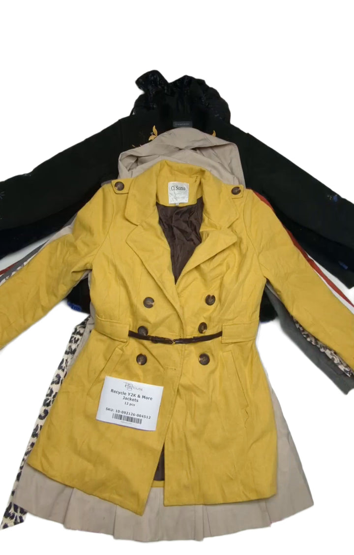 Recycle Y2K & More Jackets 12 pcs