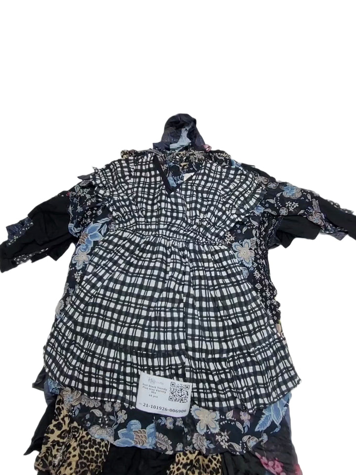 Just Black Trendy Plus Size Variety Mix 44 pcs