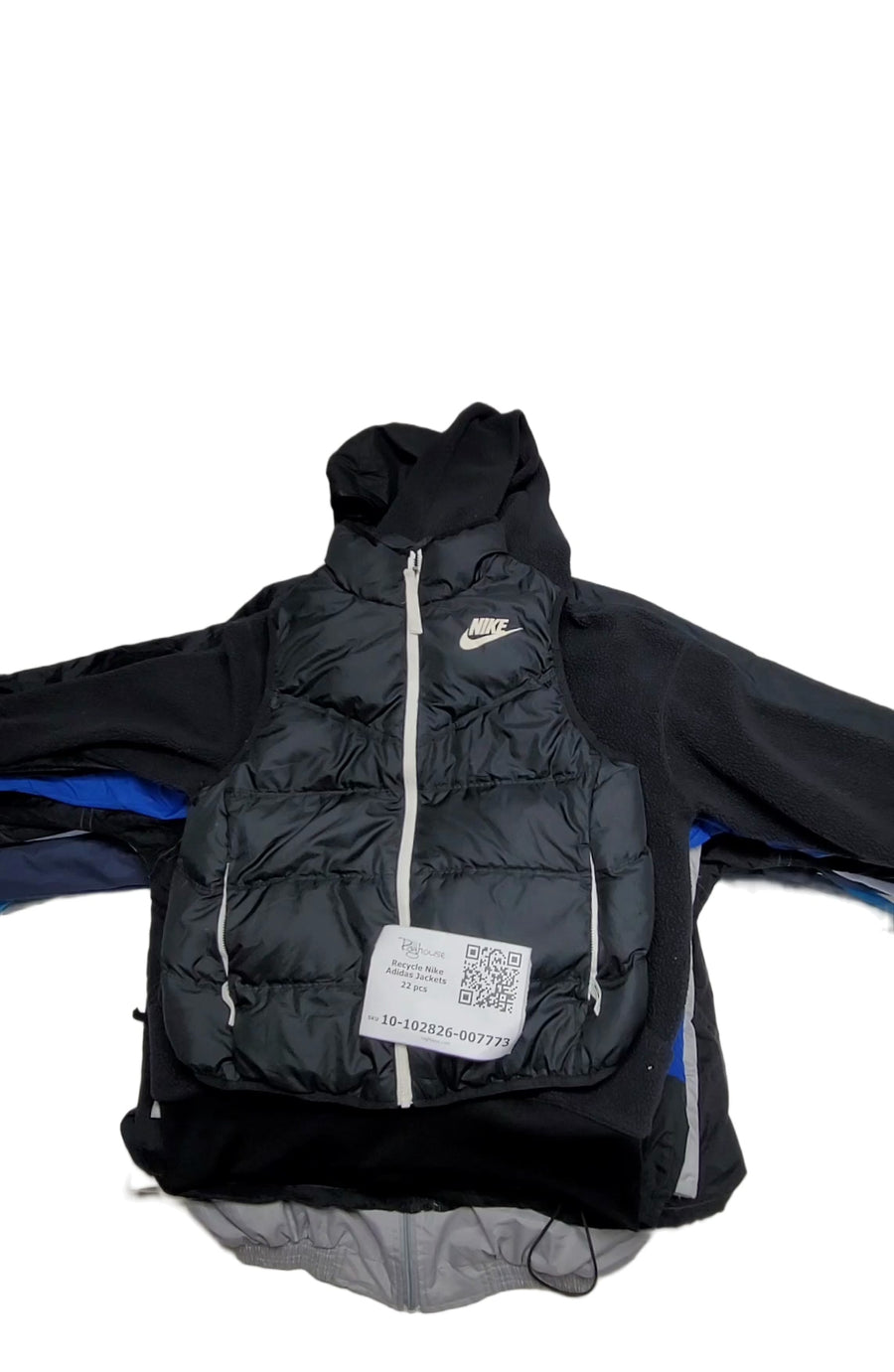 Recycle Nike Adidas Jackets 22 pcs