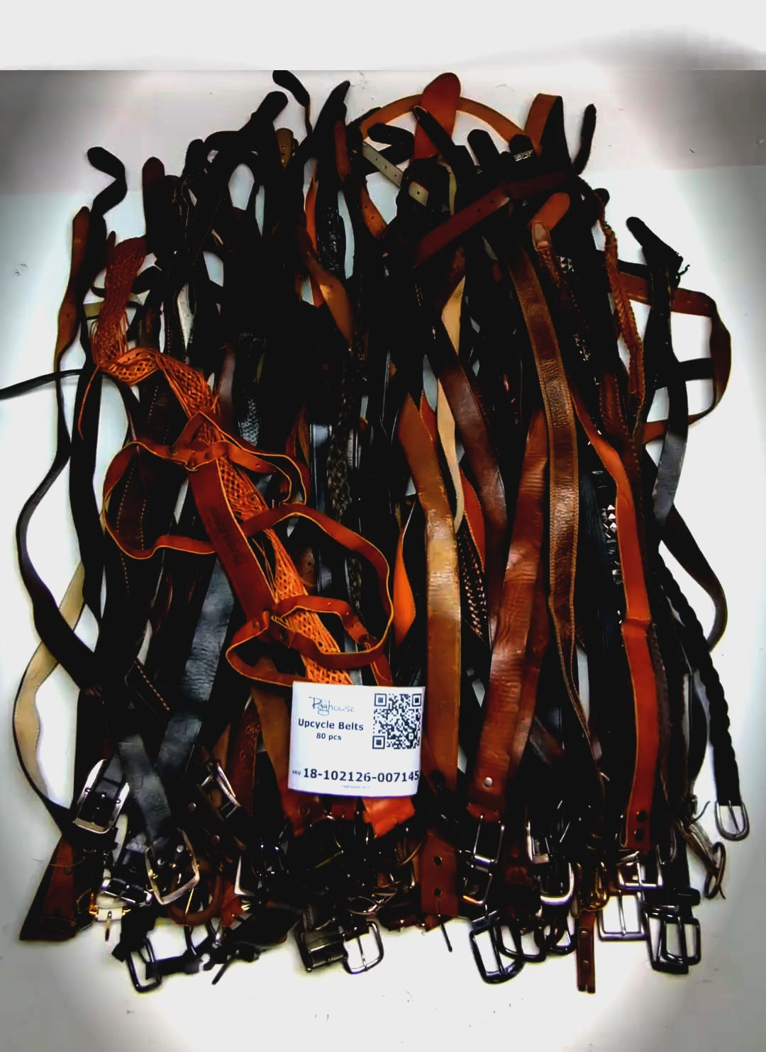 Upcycle Belts 80 pcs