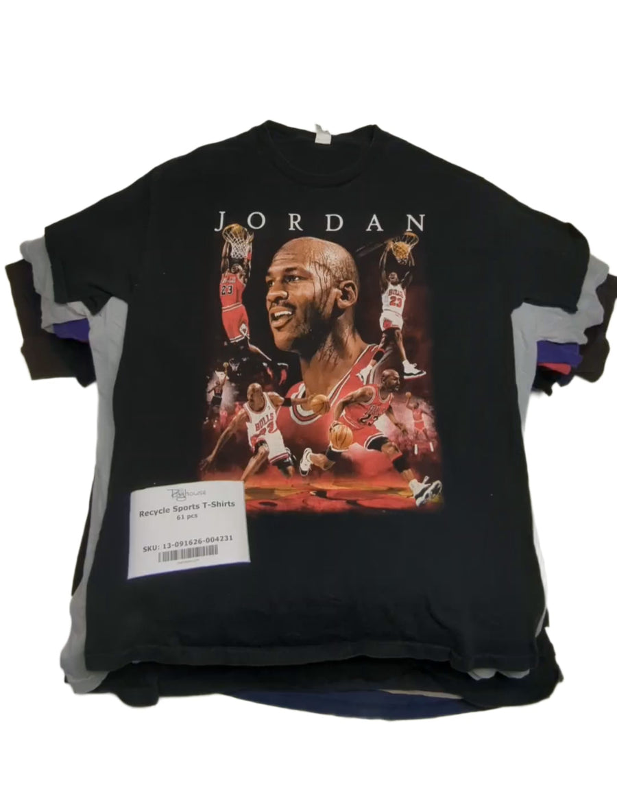Recycle Sports T-Shirts 61 pcs