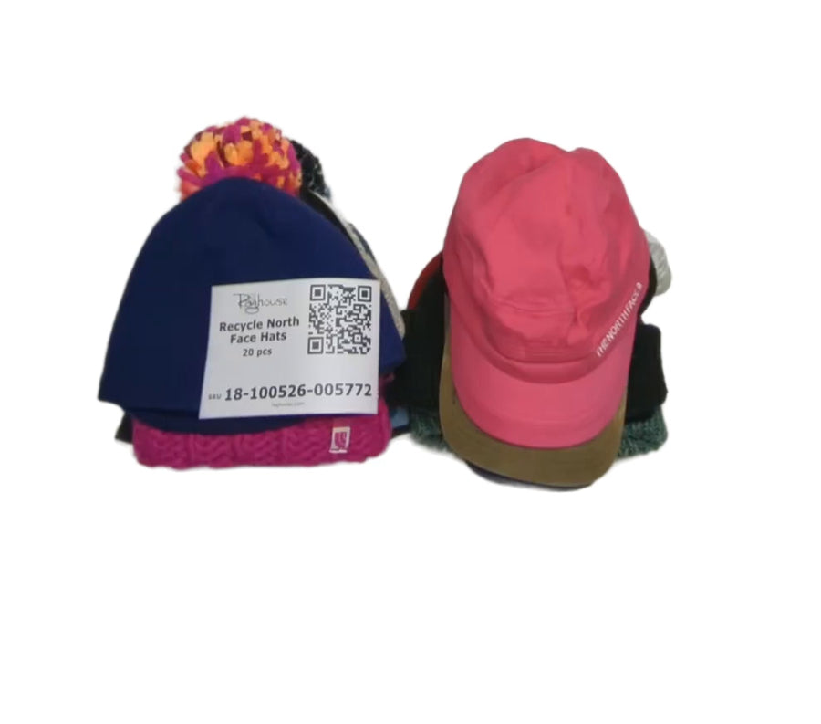 Recycle North Face Hats 20 pcs