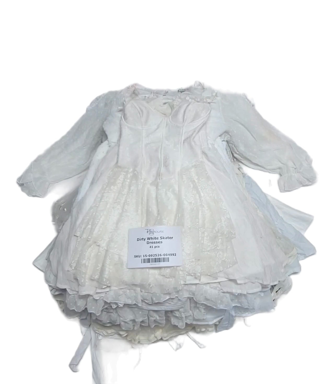 Dirty White Skater Dresses 41 pcs