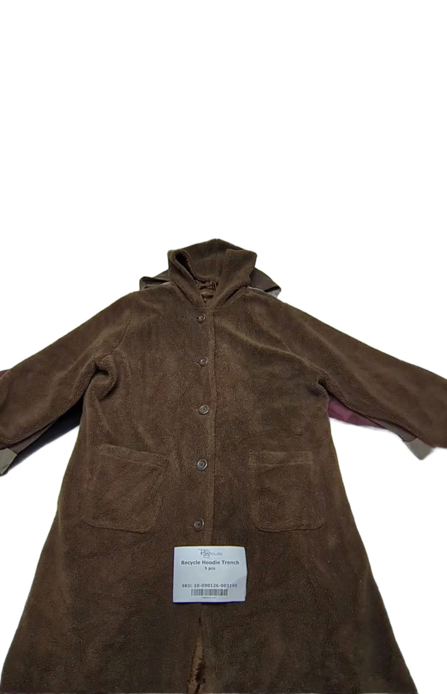 Recycle Hoodie Trench 5 pcs