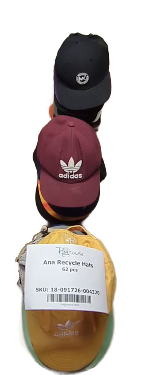 Ana Recycle Hats 62 pcs