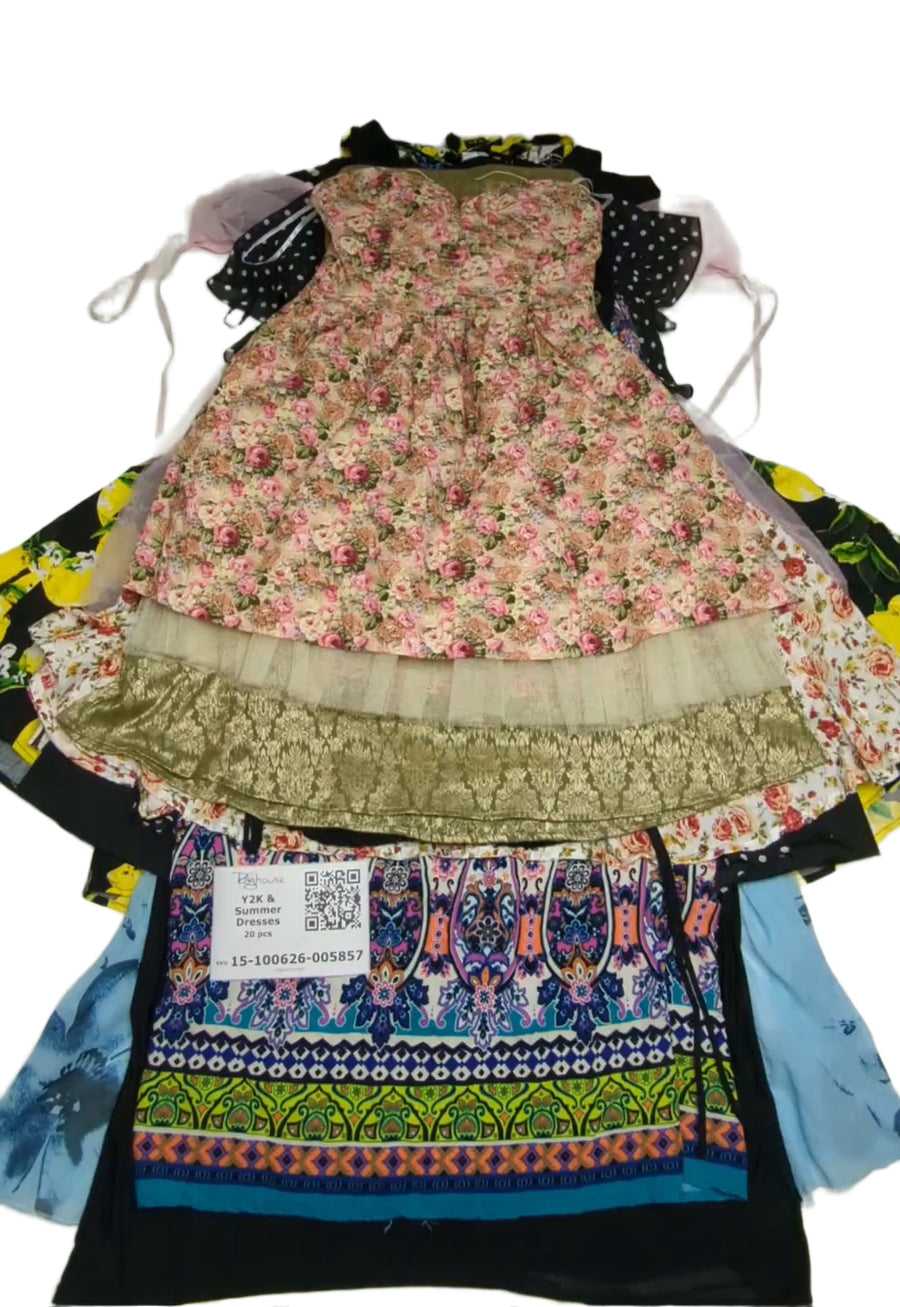 Y2K & Summer Dresses 20 pcs