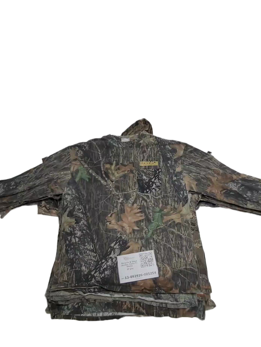 Recycle & Good Hunter Camo T-Shirts 37 pcs