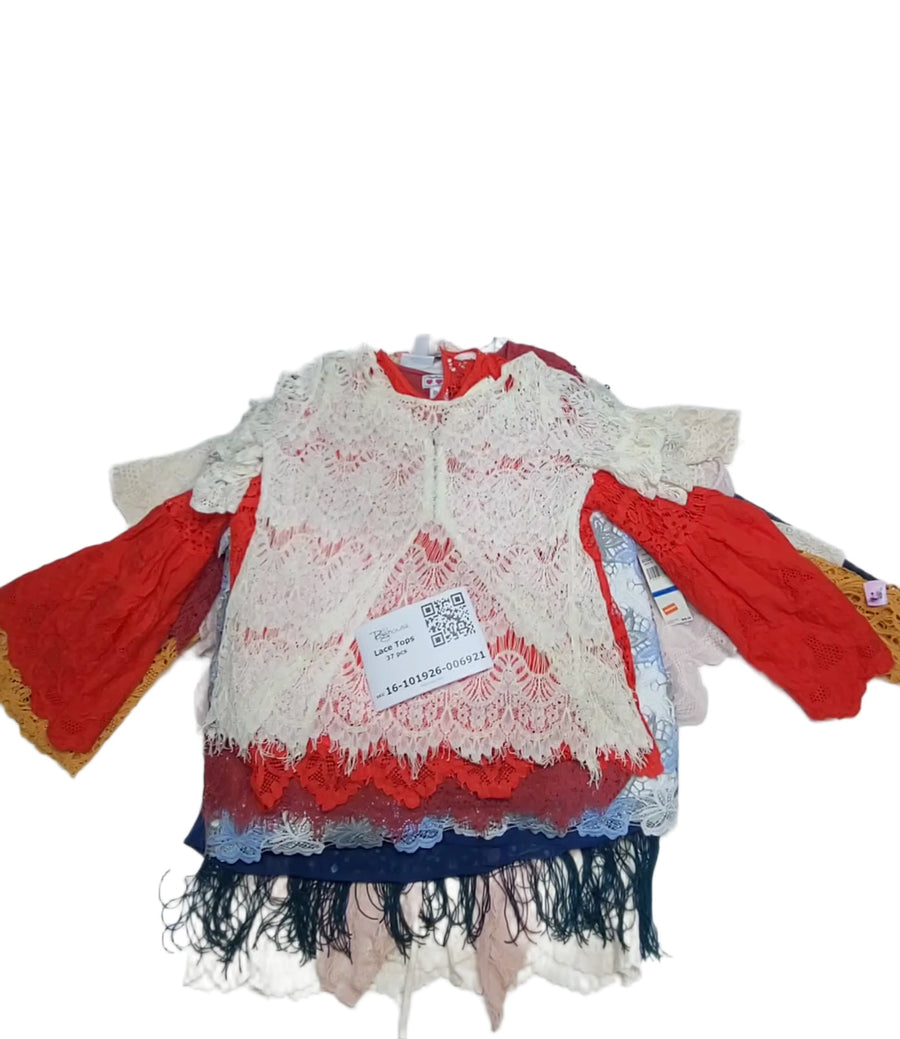 Lace Tops 37 pcs
