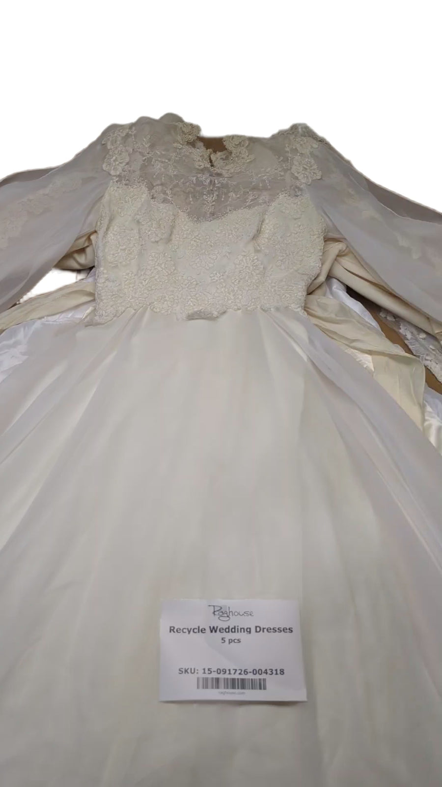 Recycle Wedding Dresses 5 pcs