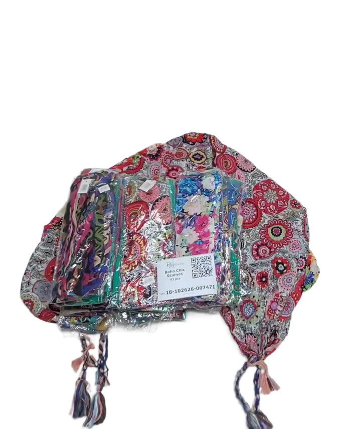 Boho Chic Scarves 43 pcs