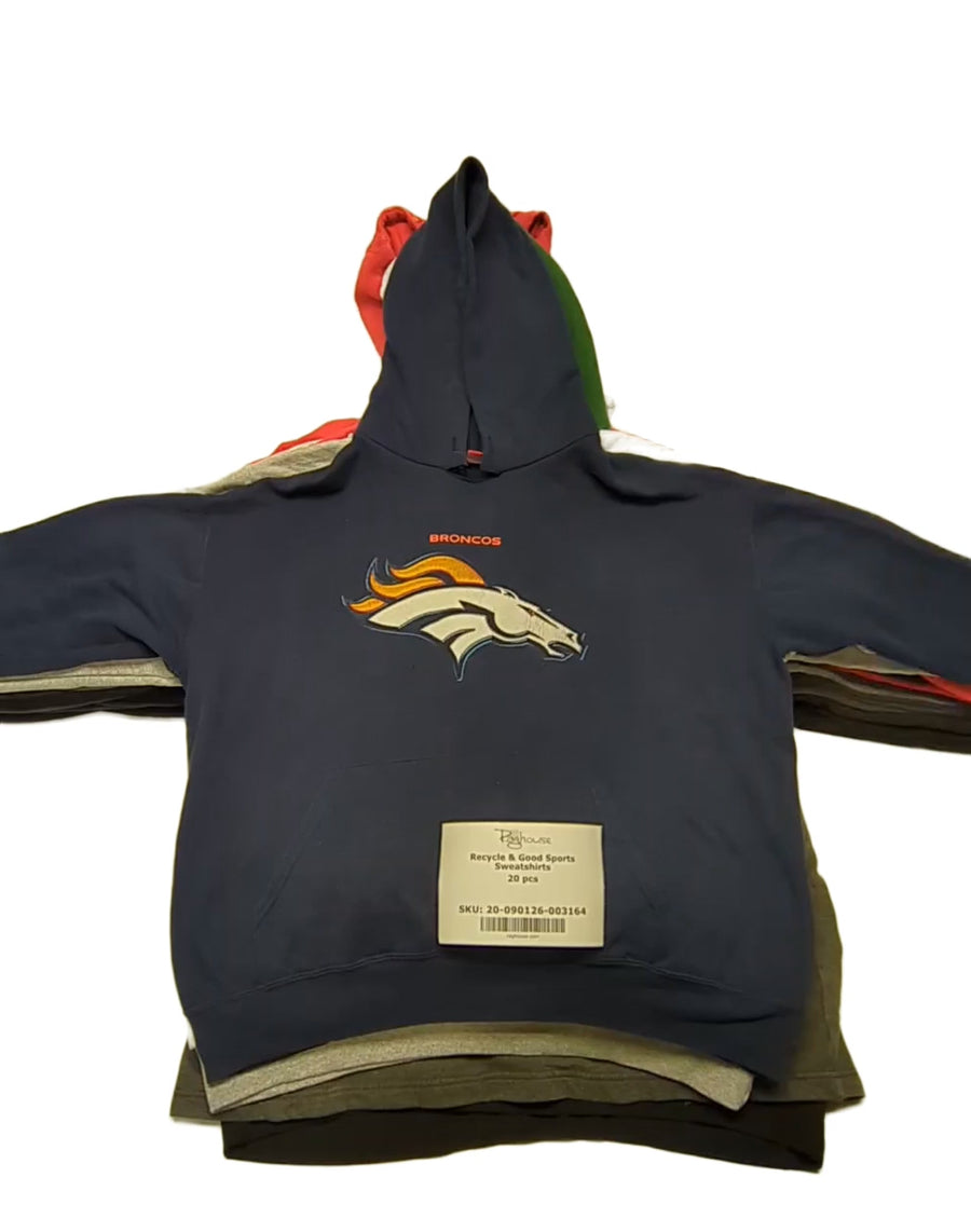 Recycle & Good Sports Sweatshirts 20 pcs