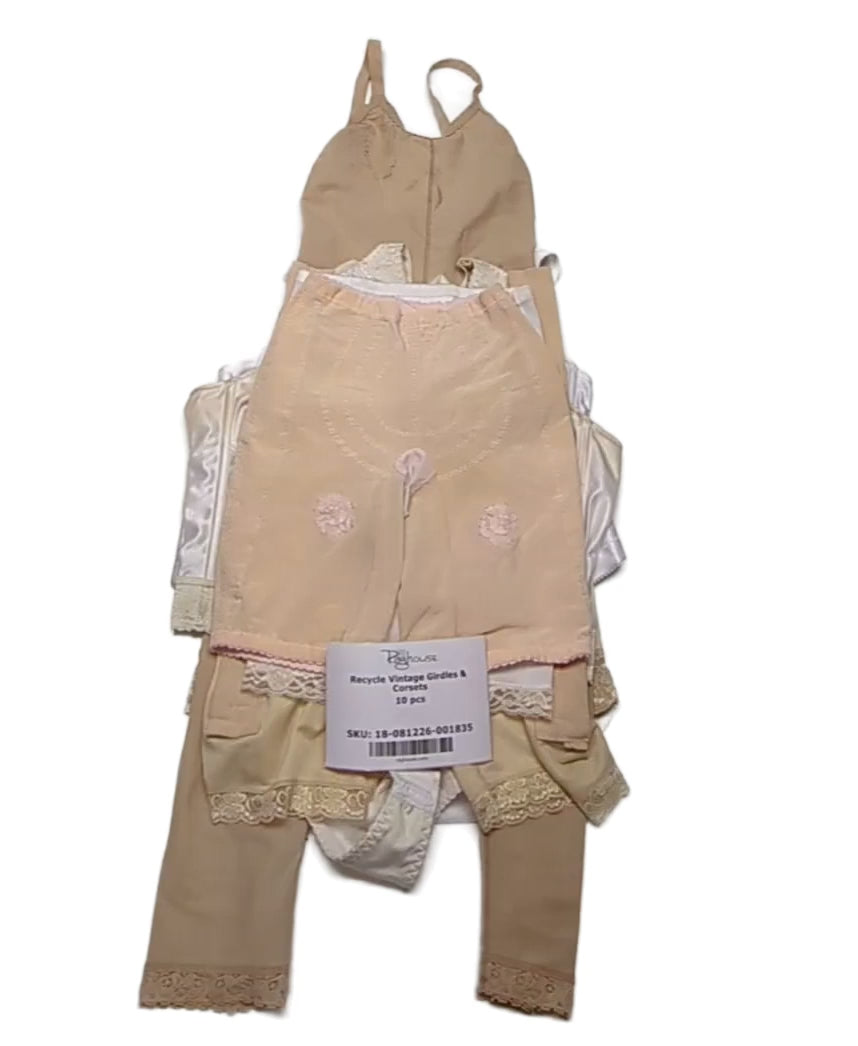 Recycle Vintage Girdles & Corsets 10 pcs