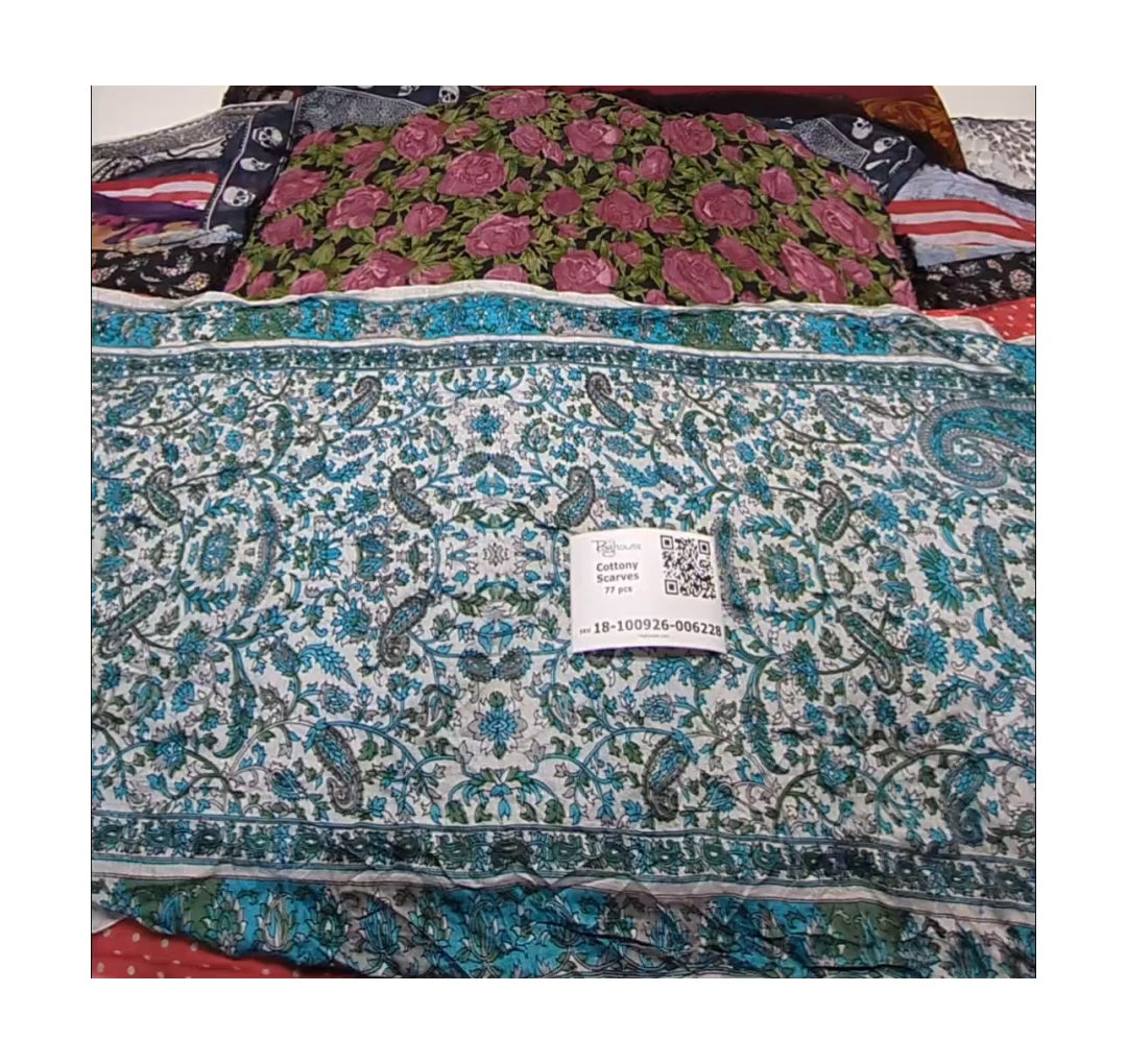 Cottony Scarves 77 pcs