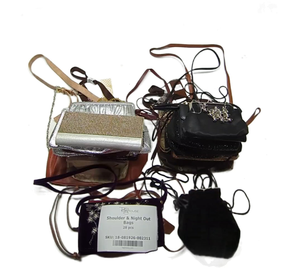 Shoulder & Night Out Bags 28 pcs