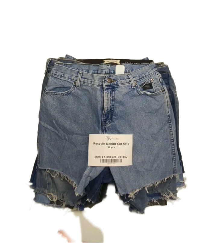 Recycle Denim Cut Offs 32 pcs