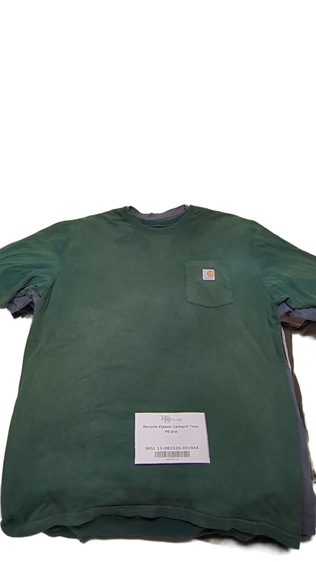 Recycle Classic Carhartt Tees 40 pcs